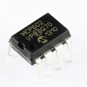 5PCS MCP602 MCP602-I/P IC OPAMP DUAL SNGL SUPPLY 8DIP NEW - Picture 1 of 1
