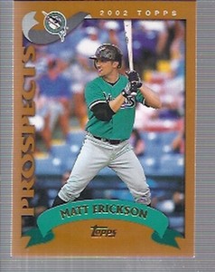 2002 Topps Traded Baseball #T207 Matt Erickson RC