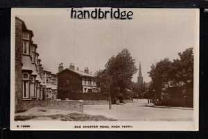 Rock Ferry, Old Chester Road - bei Birkenhead - Echtfoto Postkarte - Bild 1 von 1