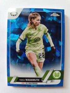 Topps Chrome Womens UCL Sapphire 2022/23 - Tabea Wassmuth VfL Wolfsburg 