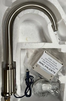 MAC FA444-31 Touchless Gooseneck Faucet - Satin Nickel - Image 1 of 4