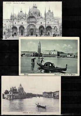 Italy / Venice 1910/30 ☀ Postcards - Image 1 of 2