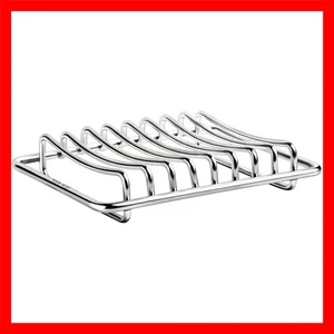 Schnell Trocknende Edelstahl Seifenschale – Stilvoller Schwammhalter für Hygiene - Bild 1 von 10