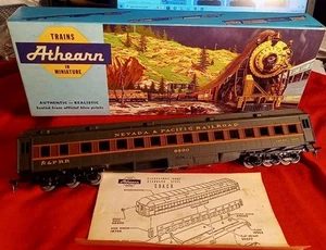 Nevada Pacific Central Coach Clerestory Roof 1854 RARE Athearn SP Kit HO $weetio - Picture 1 of 13