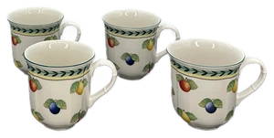 Villeroy & Boch French Garden Fleurence Mug Coffee Cocoa Set of 4 - Picture 1 of 4