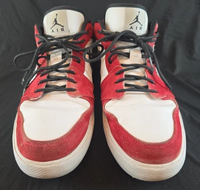 Nike Air Jordan 1 Retro V.1 Gimnasio Rojo Blanco Negro Para hombres Talla 11 2012 OG Low Foto 1 de 4