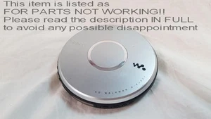WONT READ?? Sony d-ej021 Walkman Personal CD Player Anti Skip - Picture 1 of 13