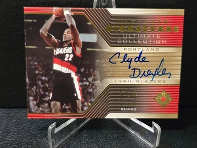 2004-05 Ultimate Collection Signatures CLYDE DREXLER AUTO #US-CD - Image 1 of 2