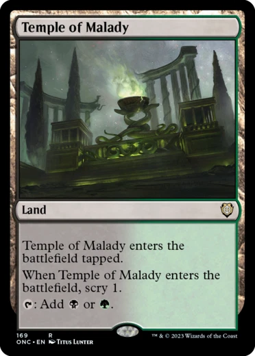 MTG Temple of Malady English ONC - Image 1 of 1
