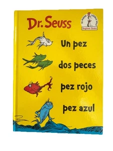 Dr. Seuss Spanisch Anfängerbücher Un Pez Dos Peces Pez Rojo Pez Azul Ein Fisch Zwei - Bild 1 von 7