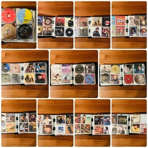 110+ Huge Lot Music CDs Country Pop Rock in  Zipper Binder Book With Artwork! - Imagen 1 de 22