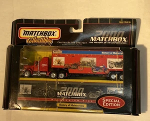 Matchbox Rigs Kenworth Aerodyne History of Motorcycles Special Edition 2000 NEW - Picture 1 of 8