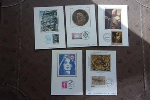 FRANCE - 5 cartes 1er jour (B20) - Imagen 1 de 2