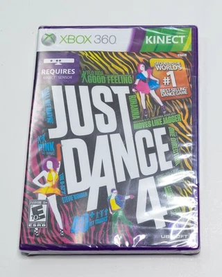 Just Dance 4 - (Microsoft Xbox 360, CIB, Sealed, 2012) - Image 1 of 2
