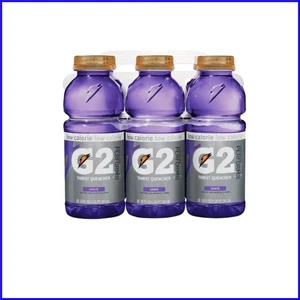 Bebida deportiva G2 con sabor a uva - Botellas de 20 OZ, paquete de 12 para estilos de vida activos - Imagen 1 de 2
