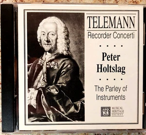 Classical music on CD: Recorder Concerti by Georg Philipp Telemann - Imagen 1 de 1