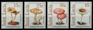 St Lucia 1989 - Mi No. 948-951 ** - MNH - Mushrooms / Mushrooms - Picture 1 of 1