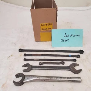 Lot of Snap-On Open End Wrench, Double Offset Box Wrench & other Wrench LOT 555 - Bild 1 von 10