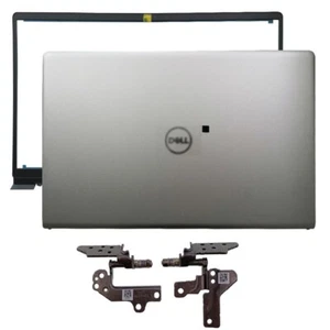New for Dell Inspiron 15 3510 3511 3515 Silver LCD Back Cover+Bezel+Hinges(LR) - Afbeelding 1 van 4