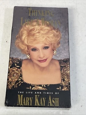 Mary Kay Ash - Thinking like a woman VHS - Vintage Women Business Leaders New - Image 1 of 4