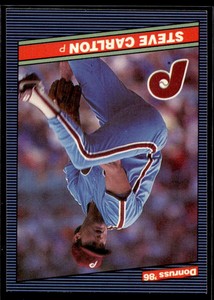 1986 Donruss #183 Steve Carlton Very Good