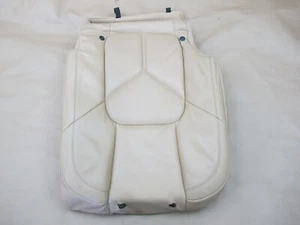 2011-2018 PORSCHE CAYENNE 958 REAR SEAT RIGHT SIDE UPPER LEATHER CUSHION BEIGE - Picture 1 of 12