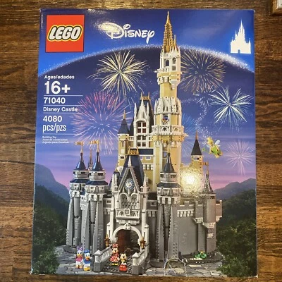 Lego Disney Castle 71040 NEW Tinker Bell Minnie Mickey Retired CPics 4 Good Box - Image 1 of 4