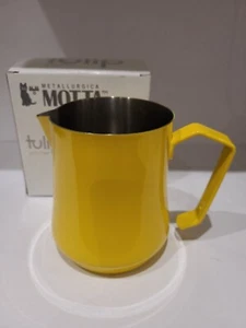 Motta Tulip Milk Jug - Yellow Stainless Steel 50CL Art 4250 - Picture 1 of 3