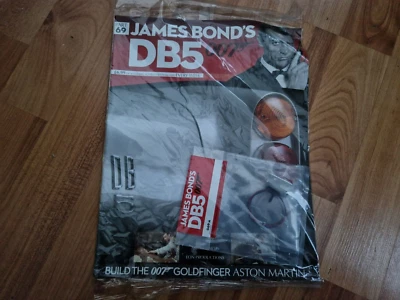 Eaglemoss 1/8 Costruire il Proprio James Bond 007 Aston Martin DB5 Issue 69 Inc - Immagine 1 di 2