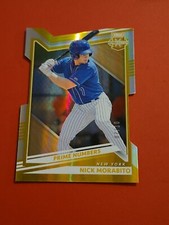 ⚾️#7/10 2022 PANINI ELITE EXTRA EDITION GOLD STATUS NICK MORABITO METS #103