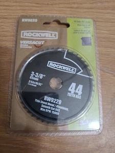 HSS 3-3/8" in Mix Wood Metal Circular Saw Blade ROCKWELL VersaCut Nextec rw9229 - Imagen 1 de 4