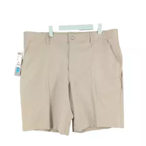 NWT 32 Degrees Men Dusty Khaki Shorts Size 38 Slash Pockets Stretchy Woven - Picture 1 of 14