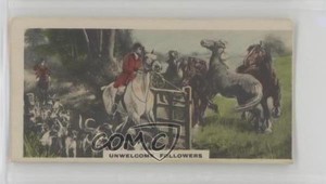 1926 Cavanders Camera Studies Tobacco Small Unwelcome Followers #4 0w6