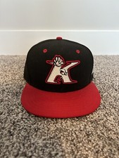 Kannapolis Intimidators Hat Cap New Era Minor League Baseball Fitted Size 7 1/2