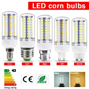 E27 E14 GU10 G9 LED Bulb 7W 15W 20W 25W Corn light bulbs Replace lamp Halogen - Picture 1 of 14