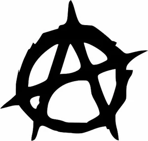 Anarchy Vinyl Aufkleber Sticker Sie wählen Größe + Farbe - Bild 1 von 2