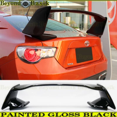 Spoiler Wing NRS For 2013-2020 Toyota GT86 Scion FR-S Subaru BRZ GLOSS BLACK - Image 1 of 4