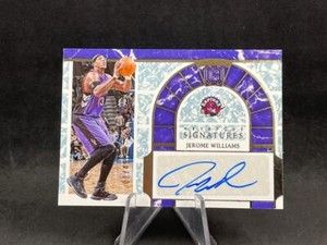 2018-19 PANINI CORNERSTONES JEROME WILLIAMS KEYSTONE CRYSTAL PARALLEL AUTO 2/49