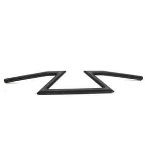 Manillar de arrastre universal de 7/8" negro barra Z para Yamaha Café Racer Chopper Bobber - Imagen 1 de 9