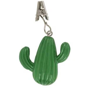 Table Cloth Weights Cactus Set of 4 Table Garden Clips Outdoor Table Polyresin - Picture 1 of 2