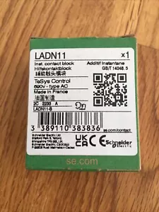 Schneider Electric LADN11 Kontaktblock brandneu in Originalverpackung - Bild 1 von 5