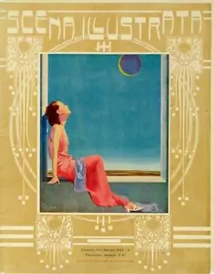 Schenna Illustrata Kunst Literatur Musik Theater Mädchen Himmel 1932 - Bild 1 von 1