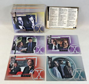 X-FILES CONNECTIONS (INKWORKS) COLOR FOIL Complete Card Set GILLIAN ANDERSON
