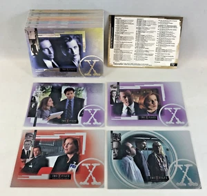 X-FILES CONNECTIONS (INKWORKS) COLOR FOIL Complete Card Set GILLIAN ANDERSON - Picture 1 of 3