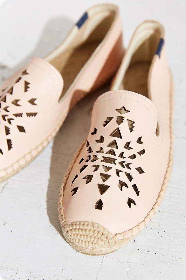 Nuevo Mocasín Alpargata Soludos Cuero Atrapasueños Talla 9 Precio de venta sugerido por el fabricante: $110 Urbano  Foto 1 de 1