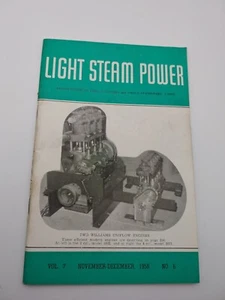 Vintage Light Steam Power Magazine Vol 7 - Nov to Dec 1958 (No6) - Rarely Listed - Picture 1 of 8