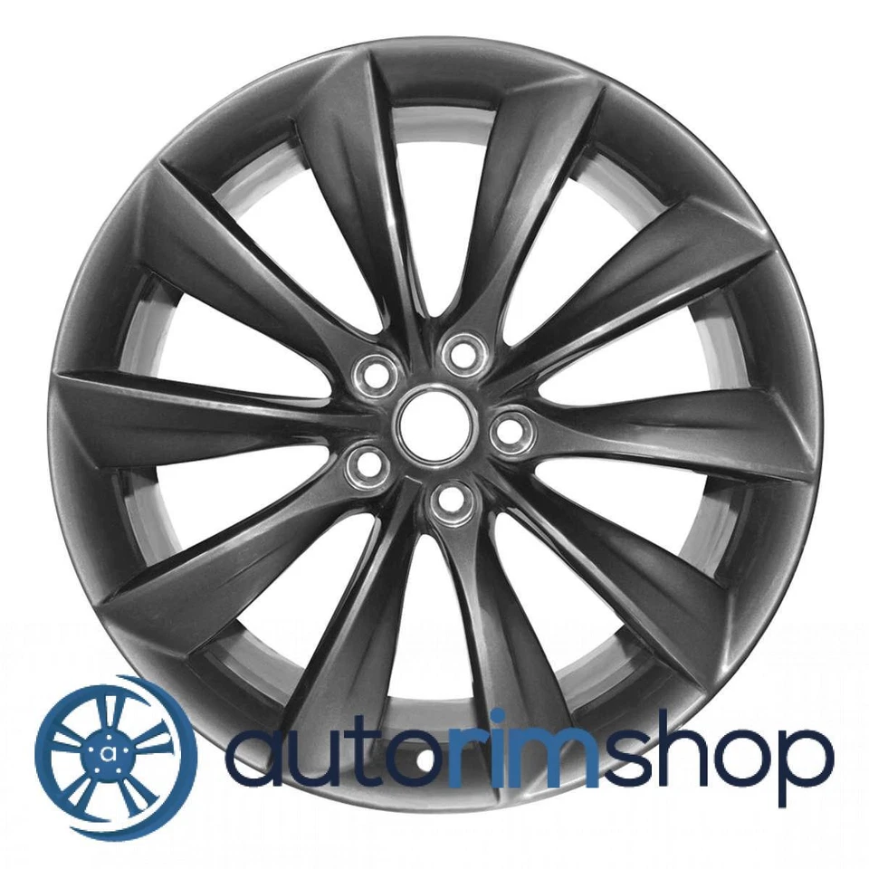 New 21" Replacement Wheel Rim for Tesla Model S 2012-2021 Charcoal Turbine 98727 - Image 1 of 1