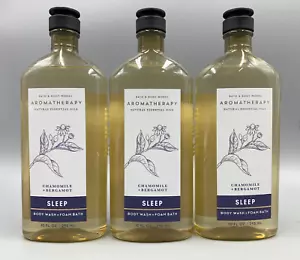 Bath & Body Works Chamomile and Bergamot Body Wash Foam Bath S/3 10 Fl Oz #514A - Picture 1 of 1