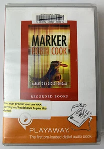 MARKER A NOVEL by Robin Cook - Audio Book Unabridged Playaway 16 Hrs. TESTED! - Imagen 1 de 5