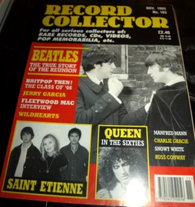 RECORD COLLECTOR MAGAZINE - NOV '95 - beatles/britpop/saint etienne etc - vgc - Foto 1 di 1